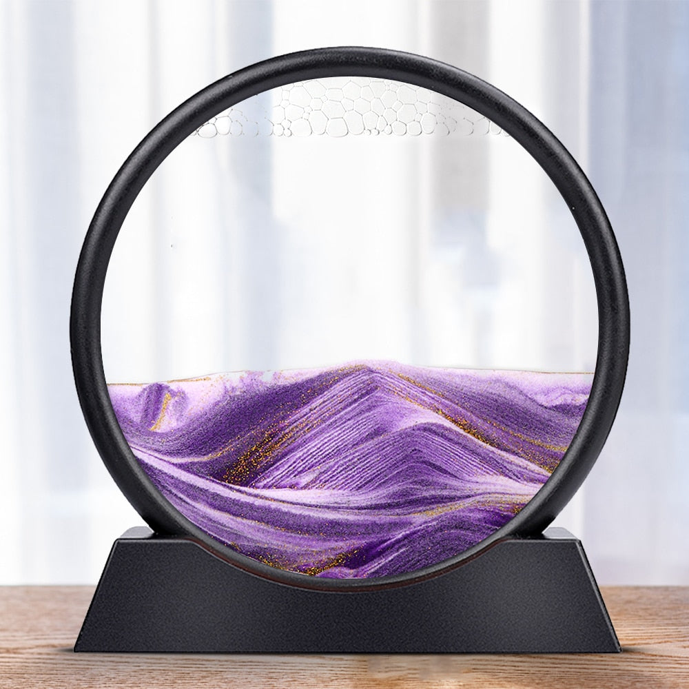 3D Hourglass Deep Sea Sandscape